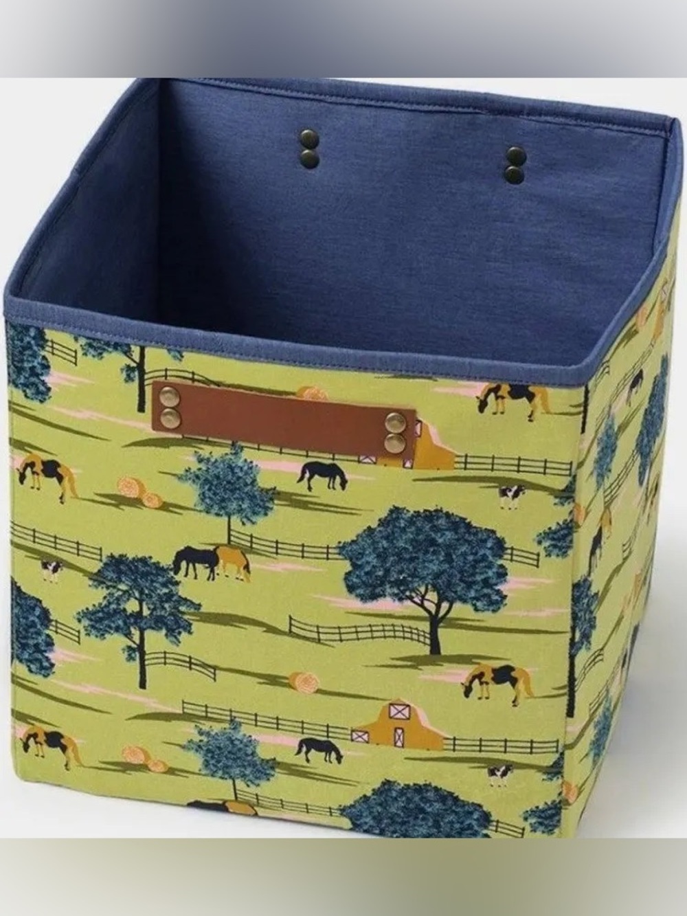 Matilda Jane “Open Fields” storage tote by Joanna Gaines.